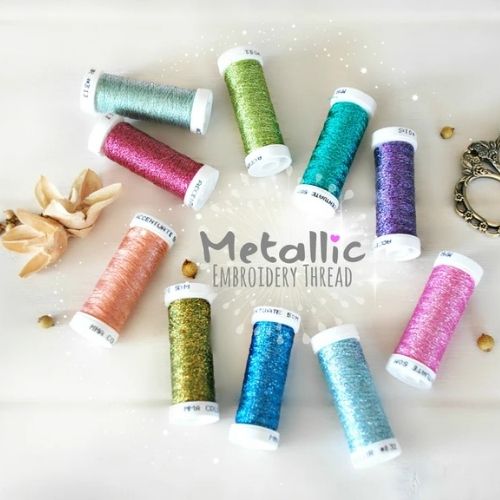 Metallic Embroidery Thread on Etsy