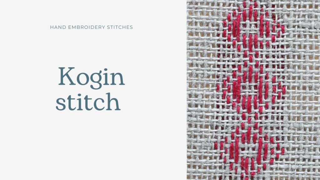 Kogin stitch