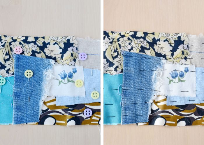 Die Reste zusammensetzen