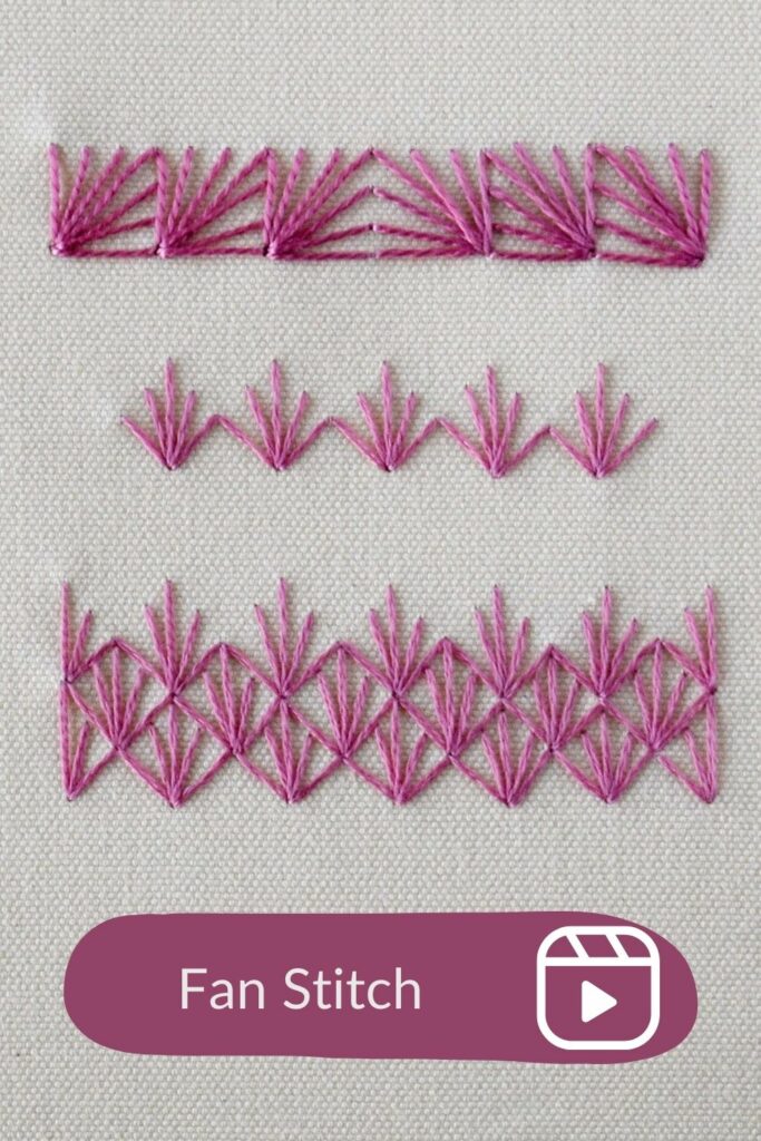 Video Tips for Perfect Fan Stitch