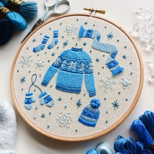 Sweater Weather Stickmuster von EmBeaRoidery auf Etsy