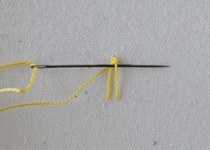 Woven Trellis Stitch Step 5