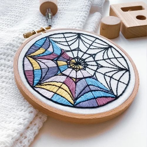 Ophelia Hall Window embroidery PDF pattern on Etsy